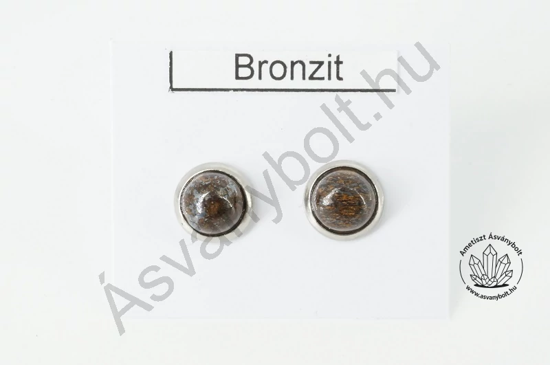 Bronzit 6-os félgömb füli nemesacélban