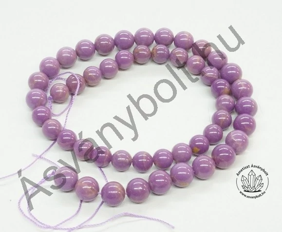 Foszfosziderit 8 mm-es golyós szál