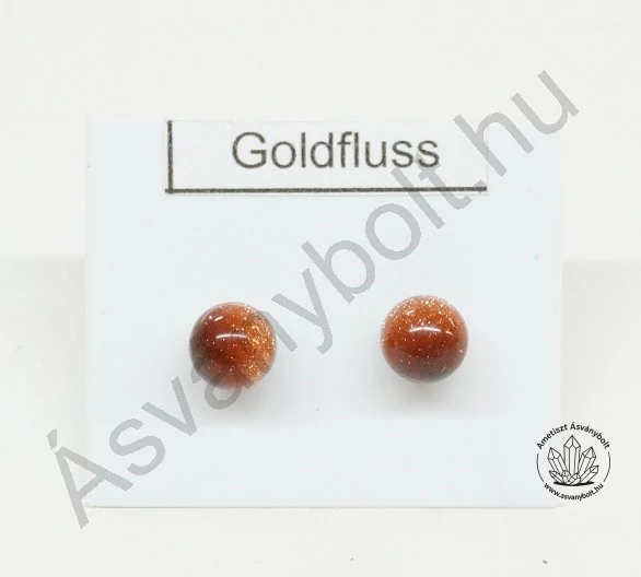 Goldfluss 6 mm-es golyós nemesacélos füli