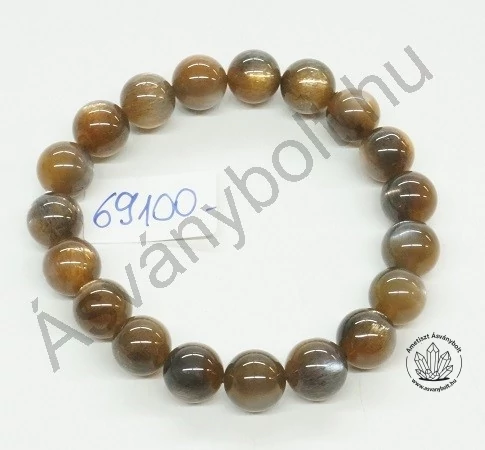 Holdkő-napkő 10 mm-es golyós karkötő 69100