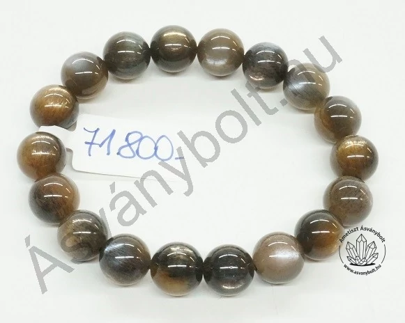 Holdkő-napkő 11 mm-es golyós karkötő 71800