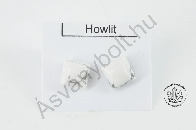 Howlit 8x8-as négyzet nemesacélos füli