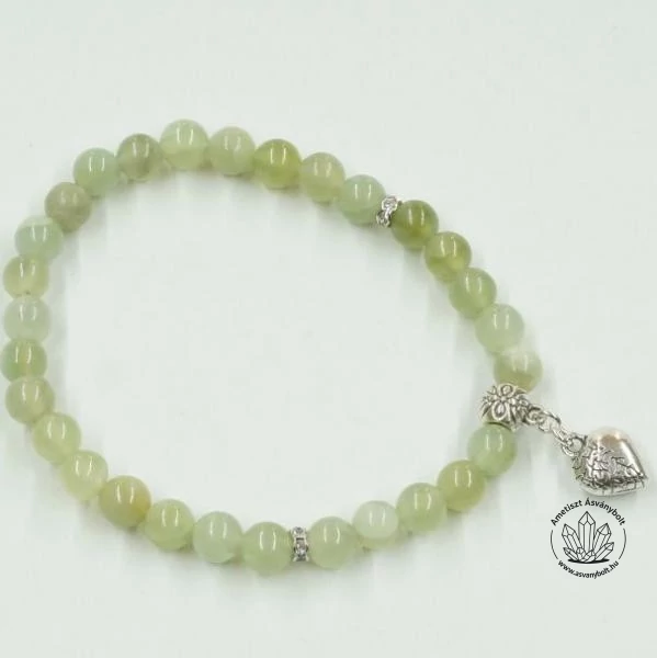 Jade 6-os karkötő függővel