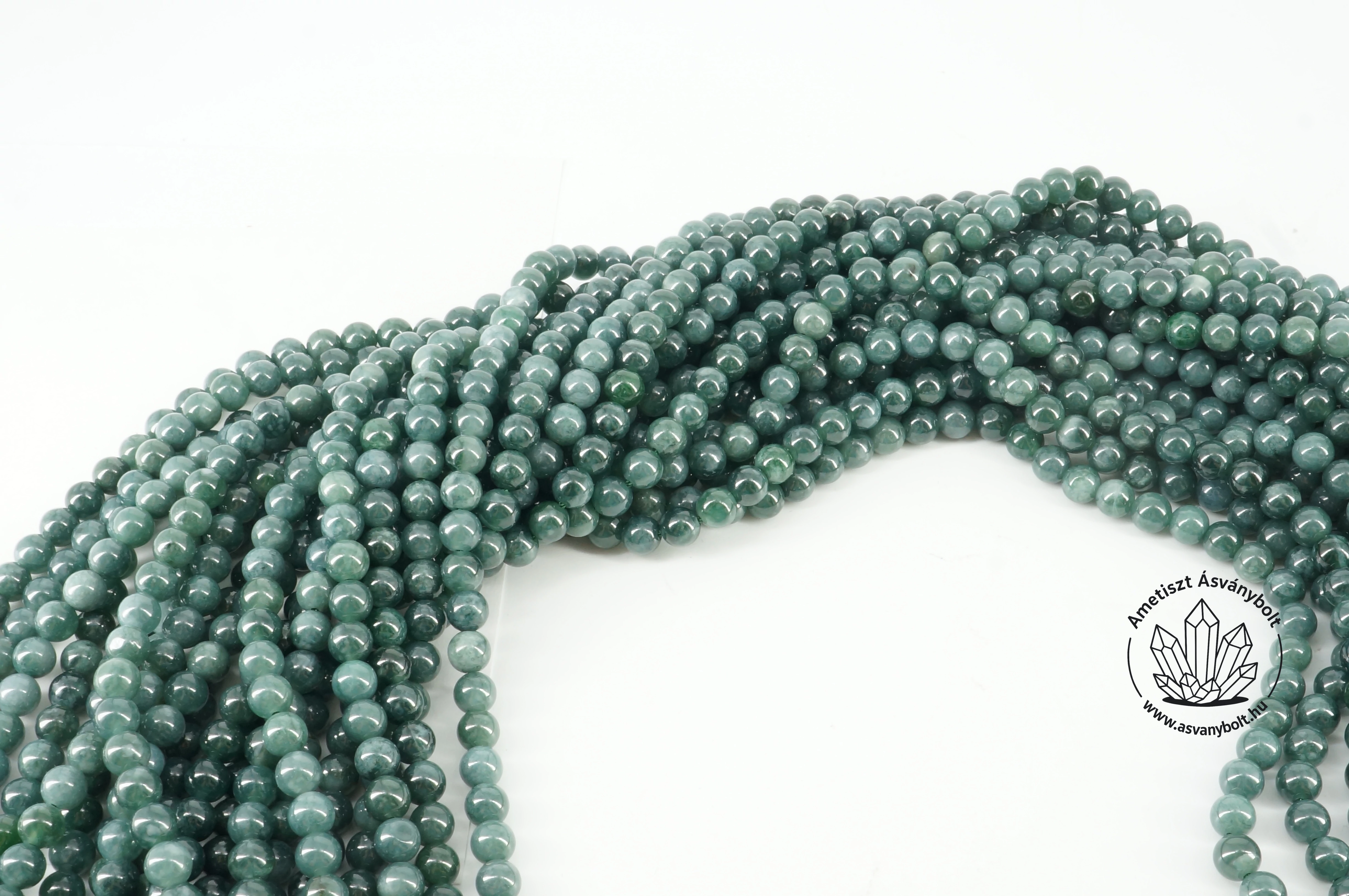 Jade Guatemala 6 mm-es golyós szál