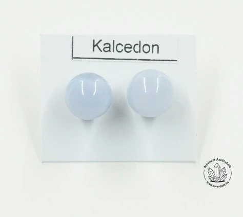 Kalcedon 10-es golyós nemesacélos füli