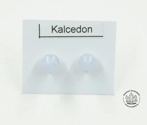Kalcedon 6-os golyós nemesacélos füli