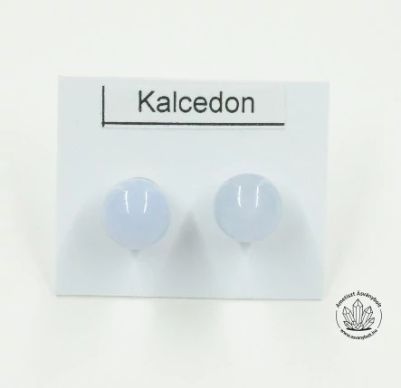 Kalcedon 8-as golyós nemesacélos füli