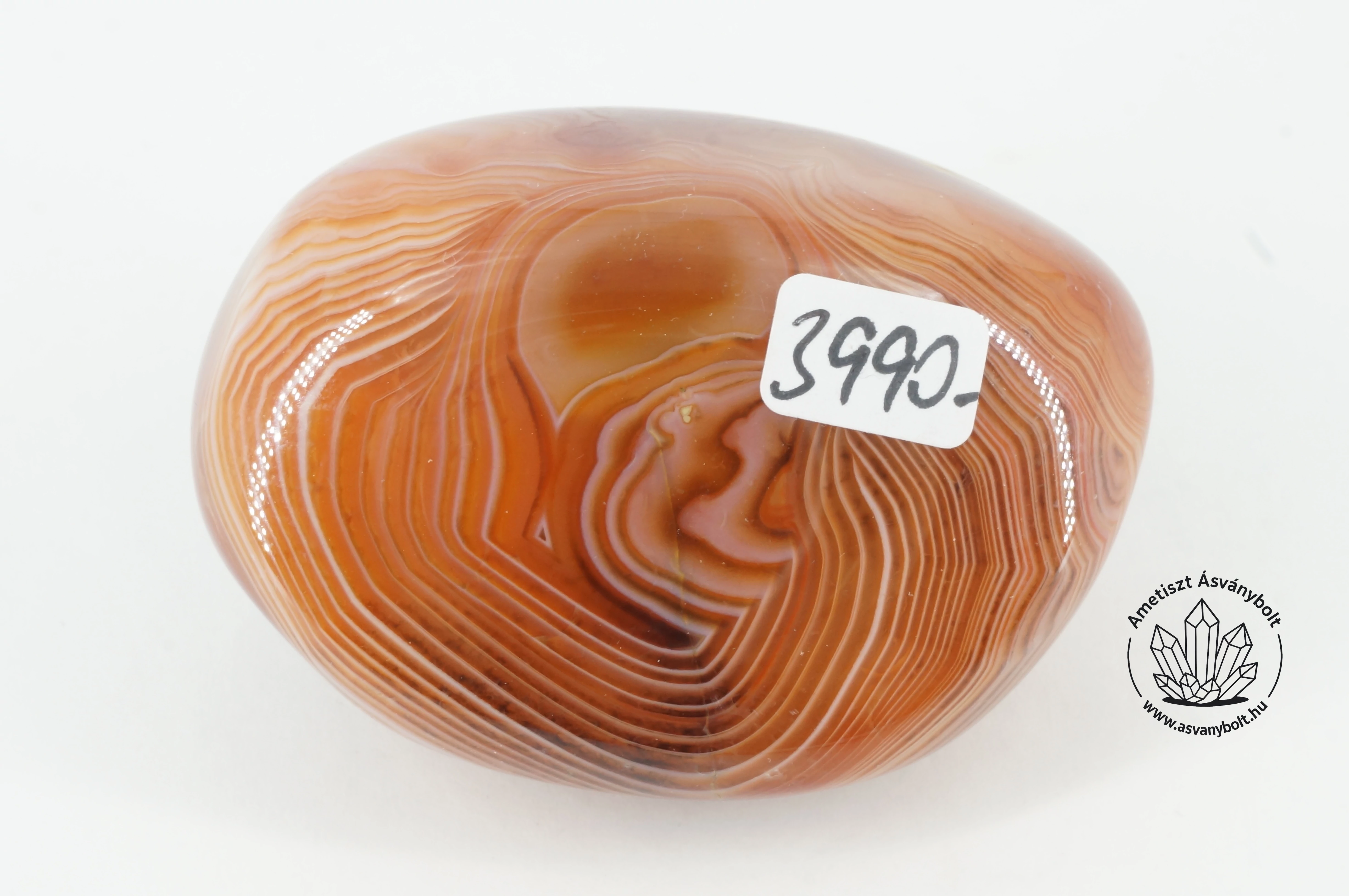 Karneol achát extra marokkő 3990
