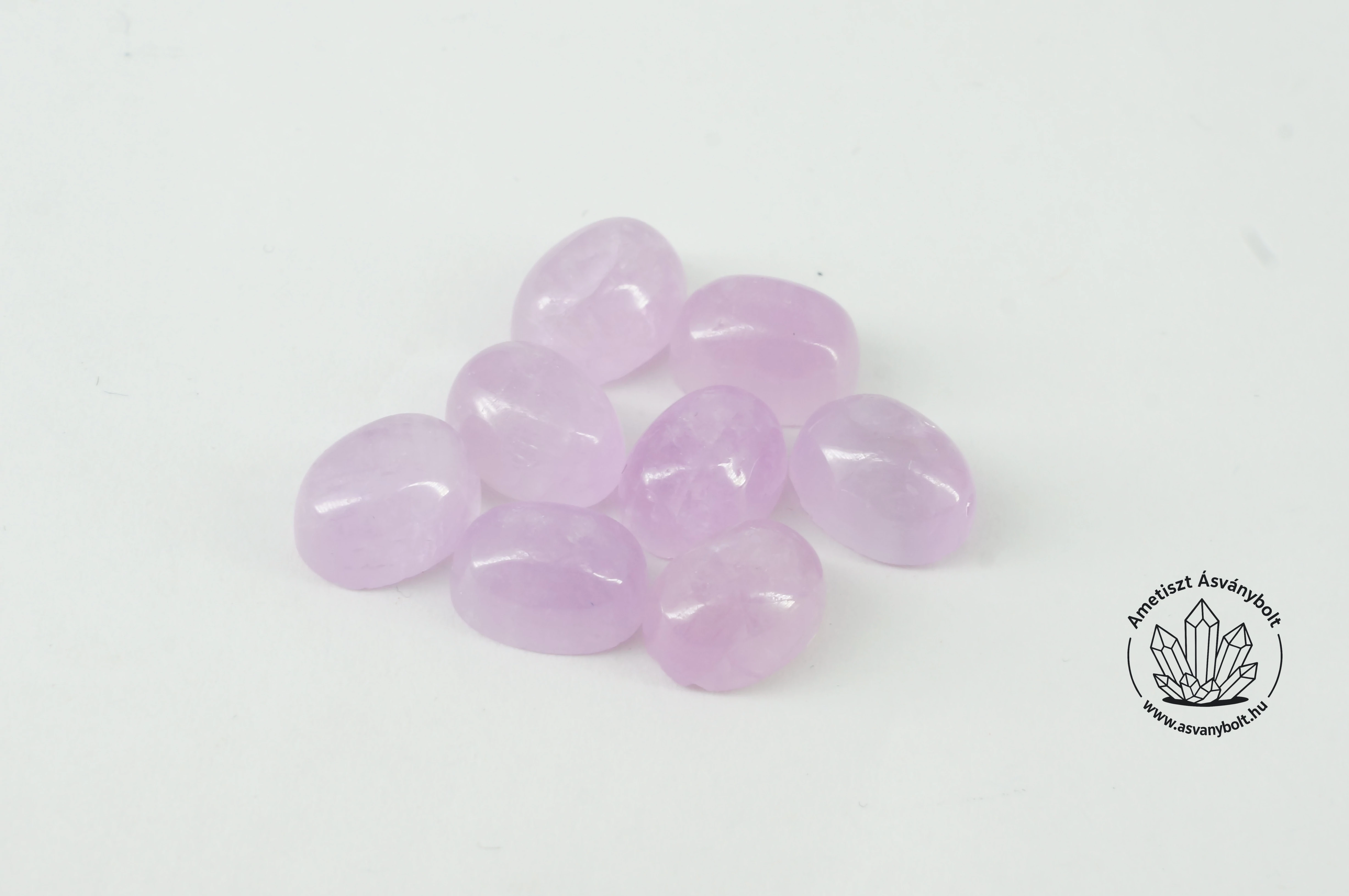 Kunzit extra 6x8 mm-es kaboson