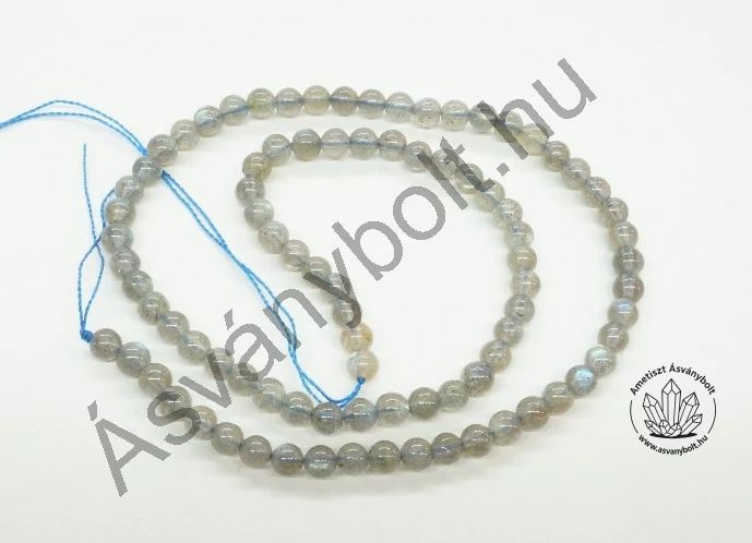 Labradorit 4 mm-es golyós szál