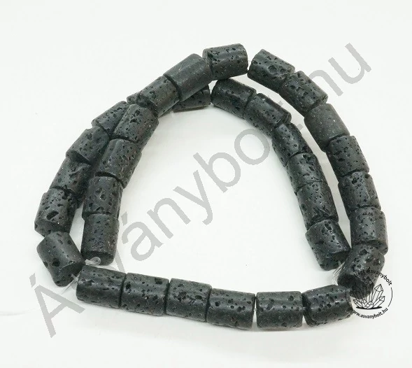 Lávakő 10x12 mm henger szál