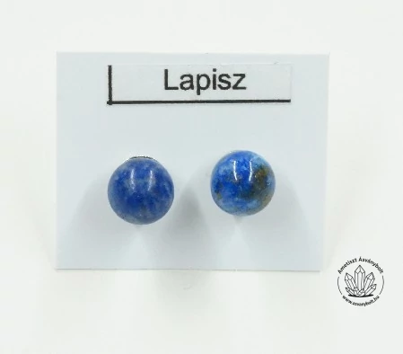 Lazurit 8-as golyós nemesacélos füli