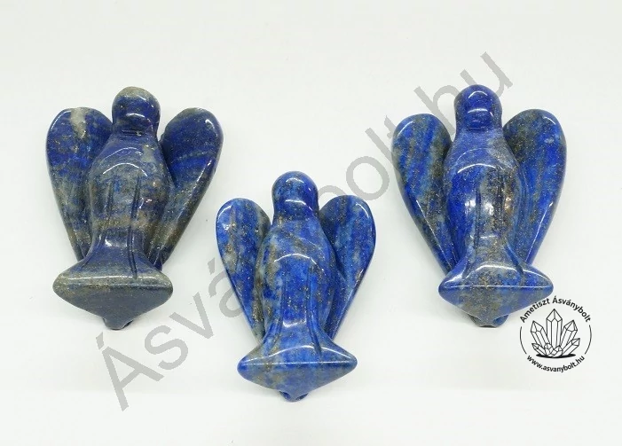 Lazurit közép angyal figura