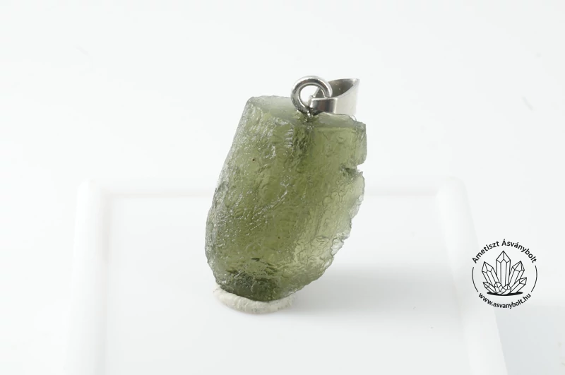 Moldavit fúrt medál 44500