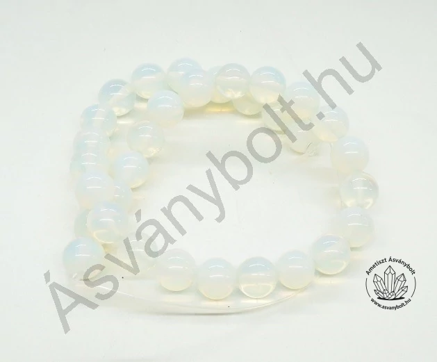 Opálüveg 12 mm-es golyós szál
