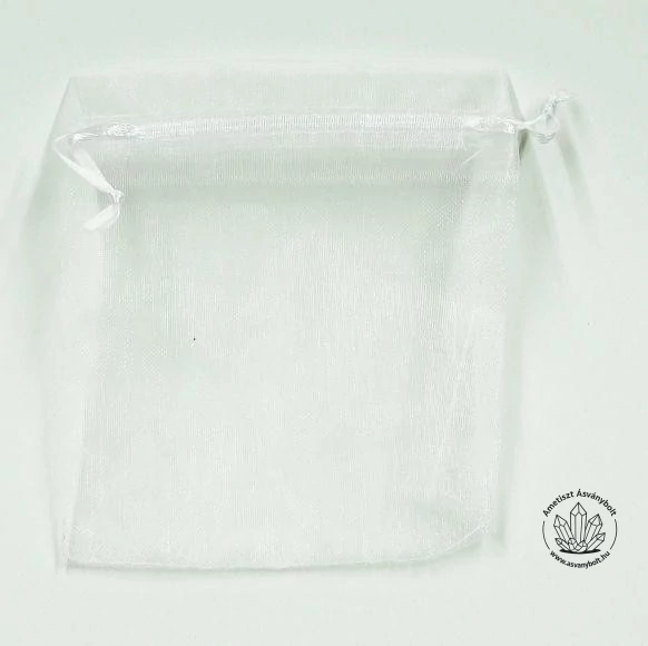 Organza tasak fehér 5 db