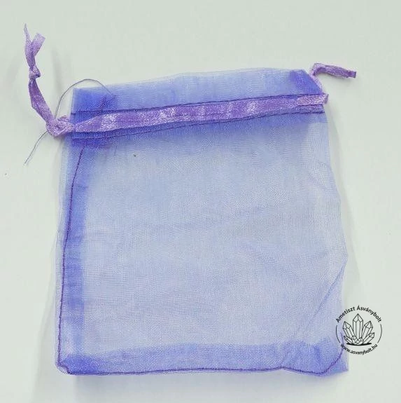 Organza tasak lila 5 db