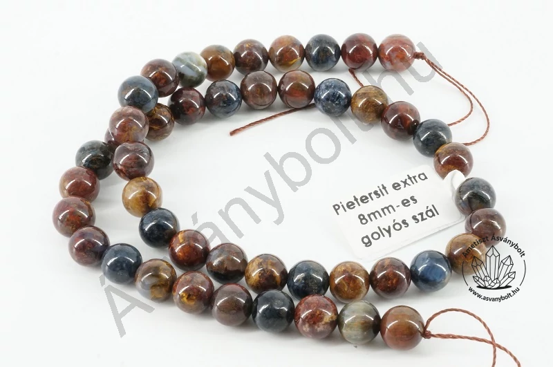 Pietersit extra 8 mm-es golyós szál