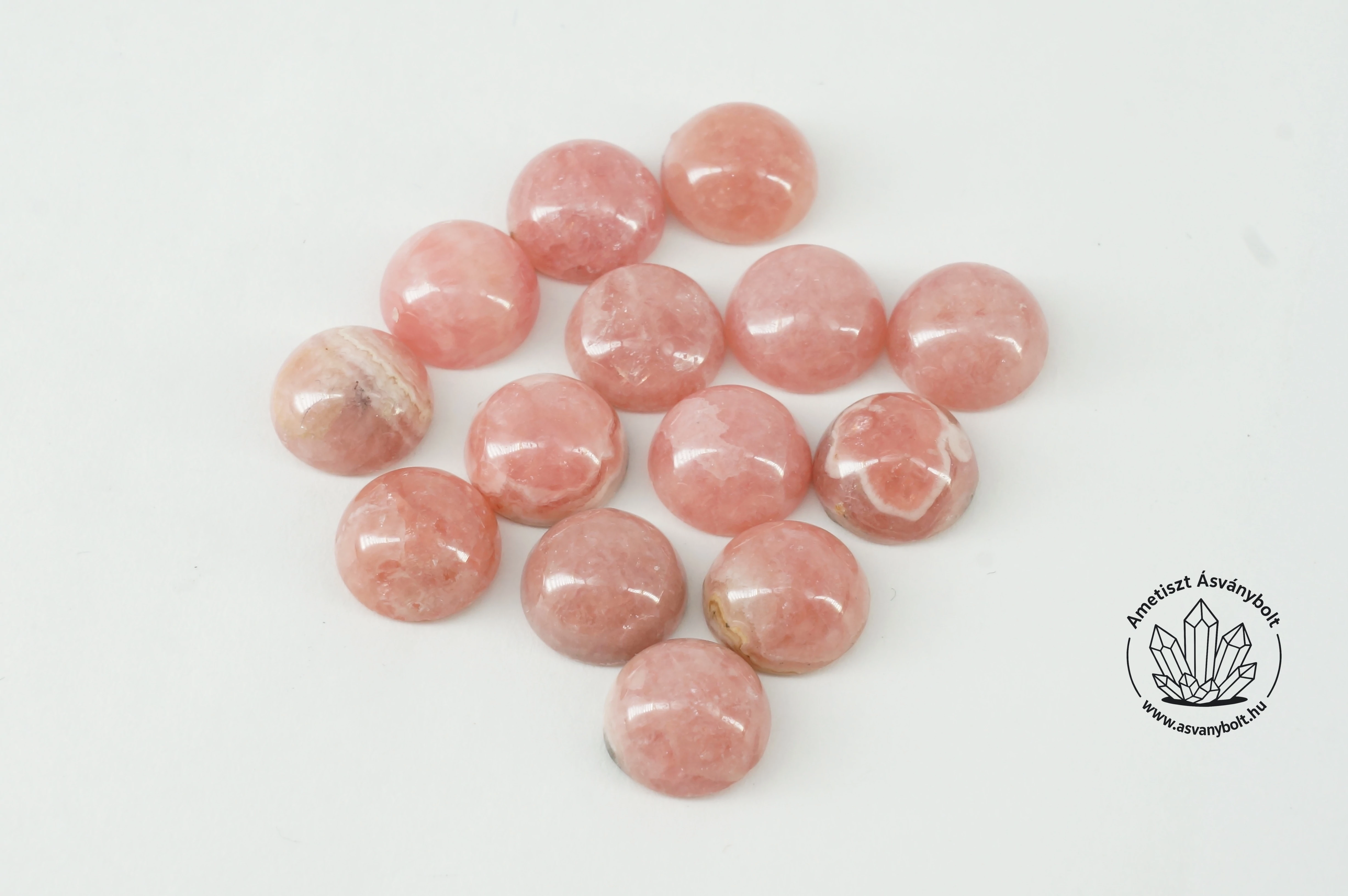 Rodokrozit extra 8 mm-es kaboson