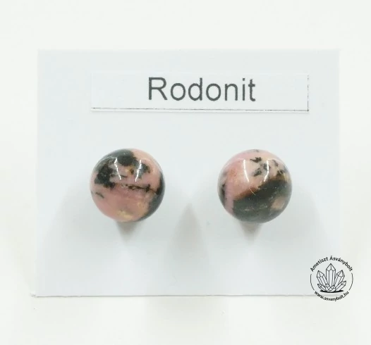 Rodonit 8-as golyós nemesacélos beszúrós füli