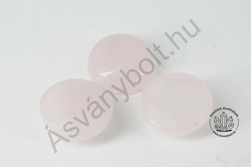 Rózsakvarc 14 mm-es kaboson