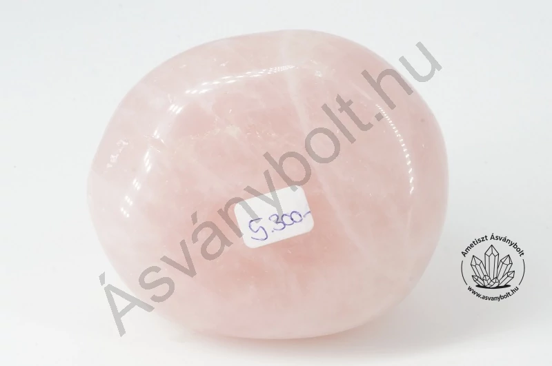 Rózsakvarc extra méretű kavics 5300