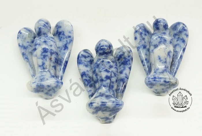 Szodalit pettyes közép angyal figura