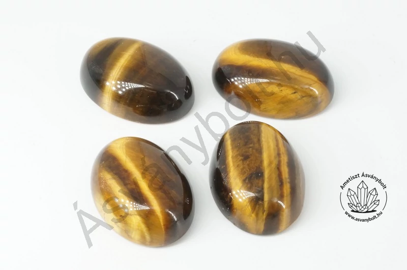 Tigrisszem 13x18 mm-es kaboson