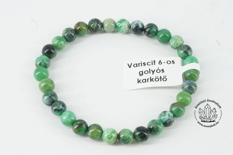 Variscit 6 mm-es golyós karkötő