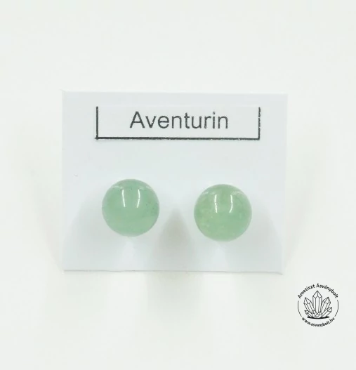 Aventurin 8-as golyós nemesacélos füli