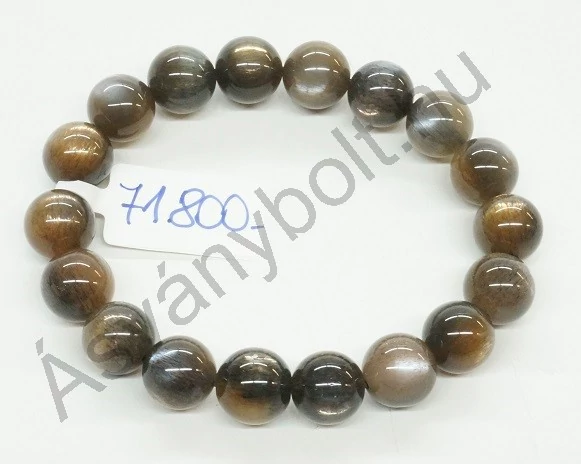 Holdkő-napkő 11 mm-es golyós karkötő 71800